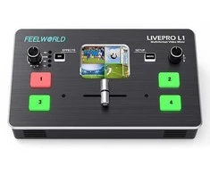 Vaizdo jungiklis - Feelworld Live Pro L1 4 HDMI įėjimai USB 3.0 juodas
