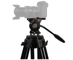 Vaizdo kamerų trikojis - Nest NT 777 juodas 81–180 cm 4kg 1/4 colio
