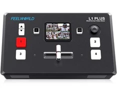 Vaizdo Mikseris - Feelworld L1 PLUS Multi Camera Switcher 8 PTZ Control 2-inch Jutiklinis ekranas