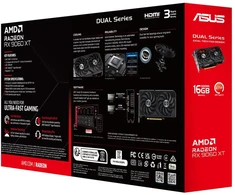 ASUS Dual -RX9060XT-16G AMD Radeon RX 9060 XT 16 GB GDDR6