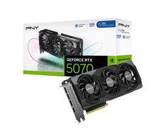 Vaizdo plokštė PNY Video Card NVidia GeForce RTX 5070 12GB Overclocked Triple Fan DLSS4 (Open Box)
