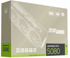 ZOTAC GAMING GeForce RTX 5080 SOLID Core OC 20th Anniversary Edition grafikos plokštė