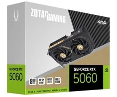 Zotac žaidimų vaizdo plokštė GeForce RTX 5060 AMP NVIDIA 8 GB GDDR7