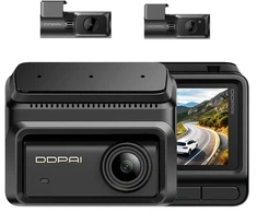 Vaizdo registratorius - DDPAI Z90T 3 kanalų 4K GPS trigubas HDR Wi‑Fi 6 3 colių 512 GB
