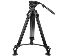 Vaizdo trikojis - Nest NT 670 aliumininė galvutė su skysčio slopinimu 20 kg 74,5–169 cm 360° 6,35 kg