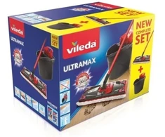 Vileda „Ultramax BOX“ rinkinys + grotelių valymo rinkinys