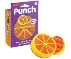 Vileda Punch Strong Oranžinis šveitimo kempinėlė, 1 vnt.