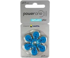 POWER ONE VARTA baterijos klausos aparatams 675