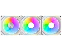 Darkflash Gauss G24 3 viename kompiuterio ventiliatoriai (balti)