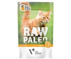 Vetexpert Drėgnas Kačių Maistas - RAW PALEO Kalakutiena 100 g