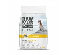 Vetexpert Sausas Šunų Maistas - RAW PALEO Ultra Mini Kalakutas 750 g Be Grūdų