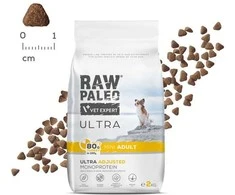RAW PALEO Ultra Mini Adult kalakutiena - dry dog ​​food - 8kg