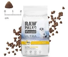 Vetexpert Šunų Maistas - VET EXPERT RAW PALEO Ultra Vidutinio ir Didelio Dydžio Šuniukams Kalkūnas 10 kg
