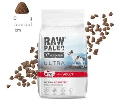Vetexpert Sausas Šunų Maistas - VET EXPERT RAW PALEO Ultra Mini Jautiena 8kg