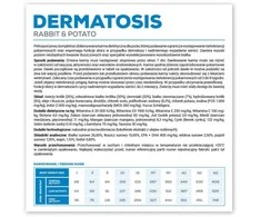 Vetexpert VET EXPERT Veterinary Diet Dermatosis Dog triušiena ir bulvės - dry dog food - 12 kg
