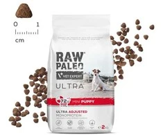 Vetexpert Šunų Maistas - RAW PALEO Ultra Mini Jautiena 750 g