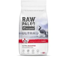Vetexpert Šunų maistas - RAW PALEO Ultra Medium &amp; Large Puppy jautiena 10 kg