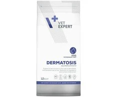 VET EXPERT Veterinary Diet Dermatosis Dog su lašiša ir bulvėmis - dry dog food - 12 kg