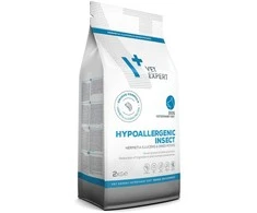 Vetexpert VET EXPERT Veterinarinės dietos hipoalerginis vabzdžių šuo - sausas šunų maistas - 2kg