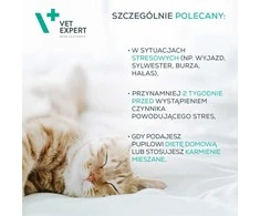 Vetexpert Gyvūnų Papildas - VET EXPERT Calm&amp;Relax 30 Kapsulių Streso Malšinimui