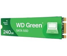 Vidinis SSD - Western Digital Žalias WDS240G3G0B 240GB 400–730 MB/s Vidinis SSD Juodas