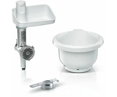 Virtuvės prietaiso priedas - Bosch MUZS2BS Ingredientų malimo priedas, 1,05 kg, Sidabrinė