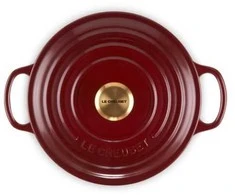 Virtuvinė Indų Rinkinys - Le Creuset Signature Keptuvė 2.4L Ketaus Emaliuota Apvali 20cm Rhone