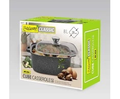 Maestro MR-2828 Puodas su dangčiu 28 cm 8 l Juodas