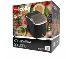 Virtuvinis kombainas Šaldiklis - ELDOM KS230 Nešiojamas ledo kubelių gamintojas 295mm Aukštis, 242mm Plotis