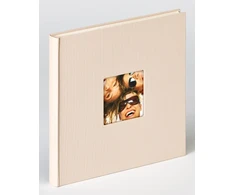 Walther Design Gmbhco Nuotraukų Albumas - Walther FA-205-C Fun Sand Album 40 Pages, Book Bound, Baltas