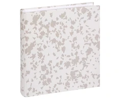 Walther Design Gmbhco Nuotraukų Albumas - Walther FA-298-1 30x30 cm, 60 Puslapių, Balti Puslapiai, Terazzo Akmuo Baltas