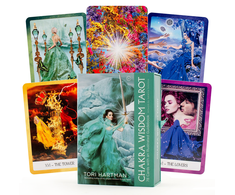 Watkins Publishing Chakra Wisdom Tarot Kortos