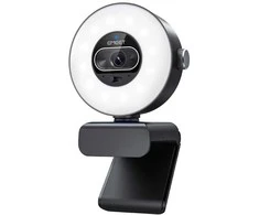 Webkamera - Emeet SmartCam S600L 4K, greitas automatinis fokusavimas, dual mikrofonai, reguliuojamas žiedinis apšvietimas