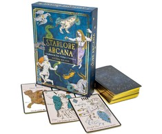Weiser Books Tarot Kortų Rinkinys - Starlore Arcana 56 Kortos su Instrukciniu Knyga 13.4 x 18.9 cm