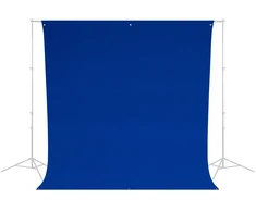 Westcott - Wrinkle Resistant Background 2.7 x 3m Chroma Key Mėlyna