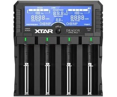 XTAR Dragon VP4L Plus Baterijų įkroviklis