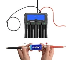 XTAR Dragon VP4L Plus Baterijų įkroviklis