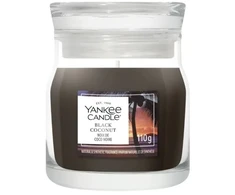 Yankee Home kvapni žvakė YANKEE CANDLE juoda COCONUT 110 g maža
