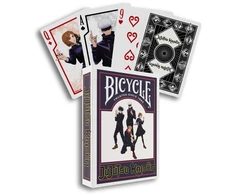 Žaidimo Kortos - Bicycle Jujutsu Kaisen Pilkos