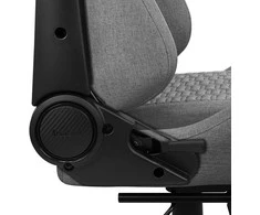 Žaidimų Kėdė - Aerocool Royal AeroWeave Paminkštinta Sėdynė Pilka