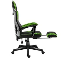 Žaidimų Kėdė - Huzaro Combat 3.1 Pixel (reguliuojama, ergonomiška, 150 kg, juoda)