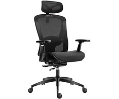 Huzaro Combat 7.3 Juodas Mesh Gaming Chair