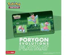 Žaidimų kilimėlis - Pokémon Porygon Evolutions Playmat (Ultra PRO, minkšta tekstilė, neslystantis)
