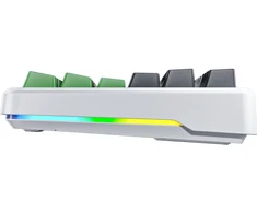 Žaidimų Klaviatūra - AULA Gasket F87 Thunder Tenkeyless RGB Wireless/USB Juoda Pilka Mediena V3
