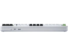 Žaidimų Klaviatūra - AULA Gasket F87 Thunder Tenkeyless RGB Wireless/USB Juoda Pilka Mediena V3