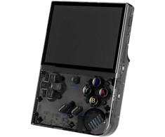Retro gaming portable console ANBERNIC RG35XX Plus Juodas/transparent
