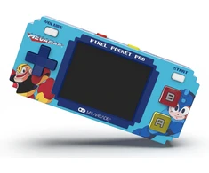 Žaidimų konsolė - My Arcade Pixel Pocket Pro Mega Man Mėlyna 2 colių 99,1 mm × 44,5 mm × 22,2 mm