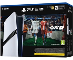 Sony Playstation 5 Pro FC26 Bundle 2 TB Wi-Fi Juodas, Baltas