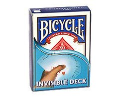 Žaidimų Kortos - Bicycle Nematomų Deck 63.5 x 88.9 mm Mėlynas