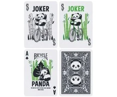 Žaidimų Kortos - Bicycle Panda Kaladė 52 Kortos 2 Džokeriai